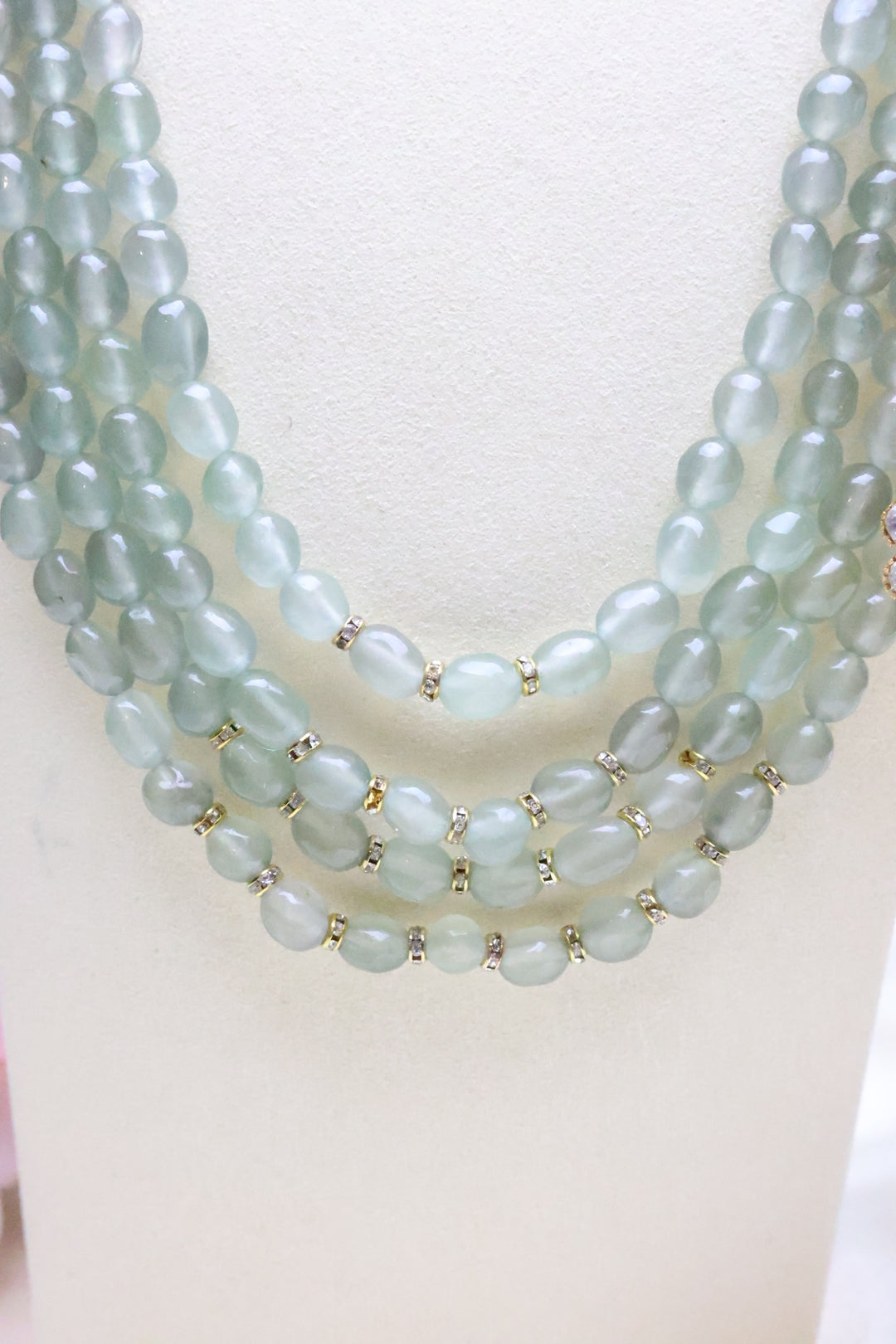 Glass Bead Multilayered Mala [10190]