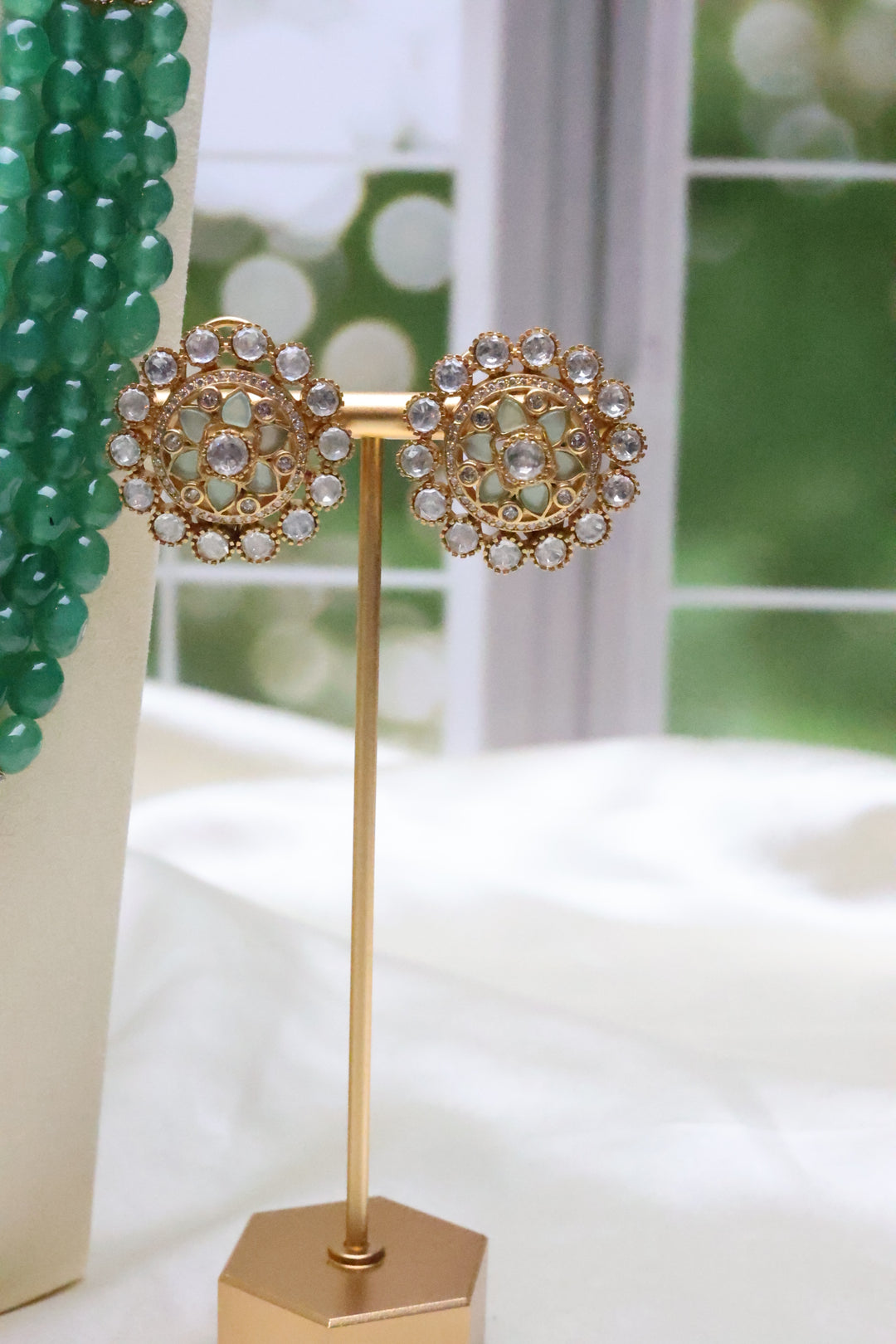 Glass Bead Multilayered Mala [10190]