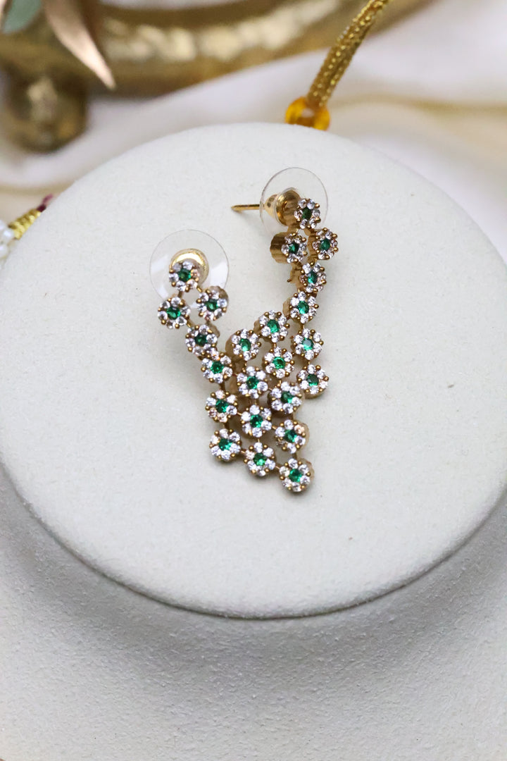 Diamond Look alike Necklace [11692]