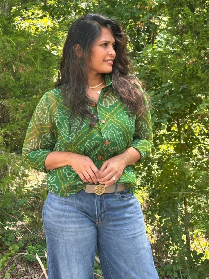[PRE-ORDER] Bandhni Shirts $49.00