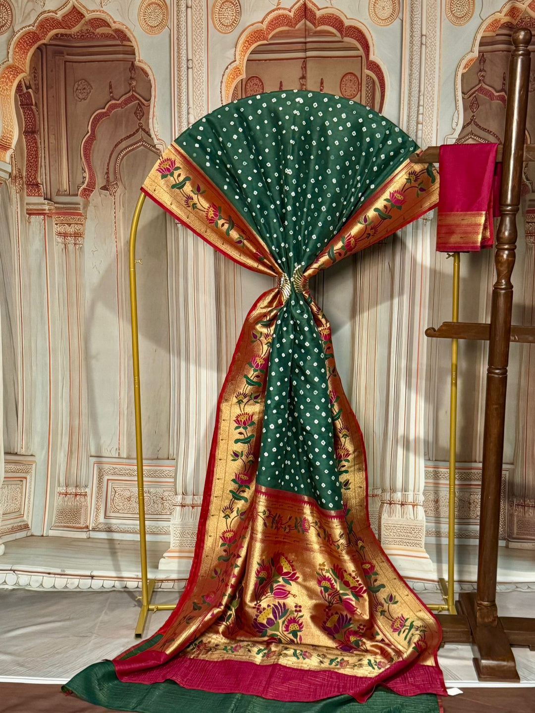 Bandhini Paithani Silk Saree [12673]