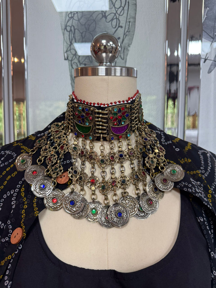 Afghani Collection: Statement Grand Choker [12371]