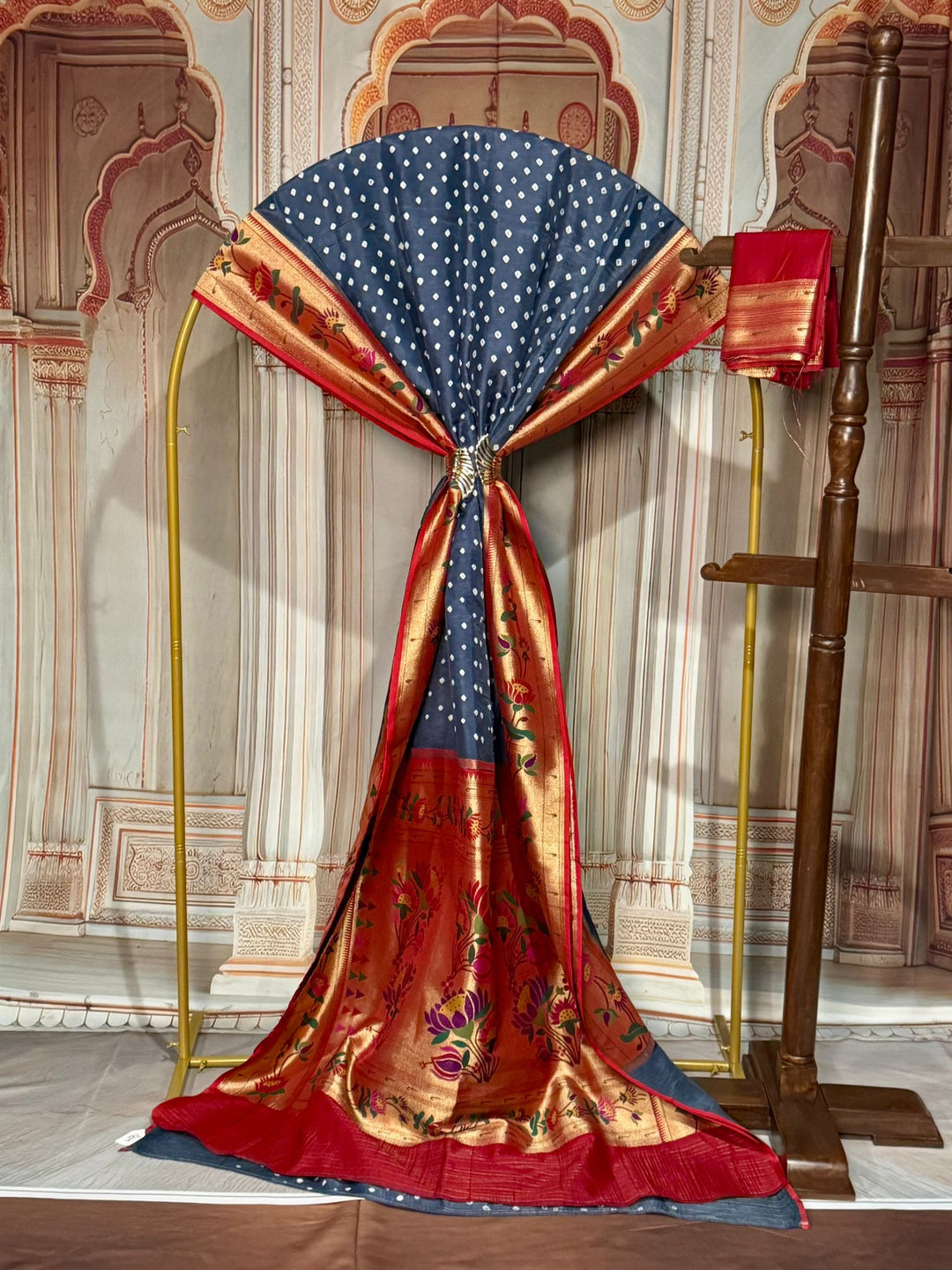 Bandhini Paithani Silk Saree [12673]