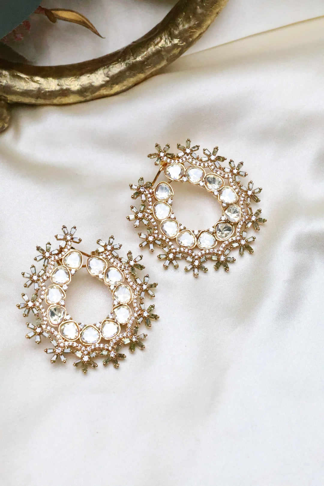 Statement Oversized Moissanite Stud