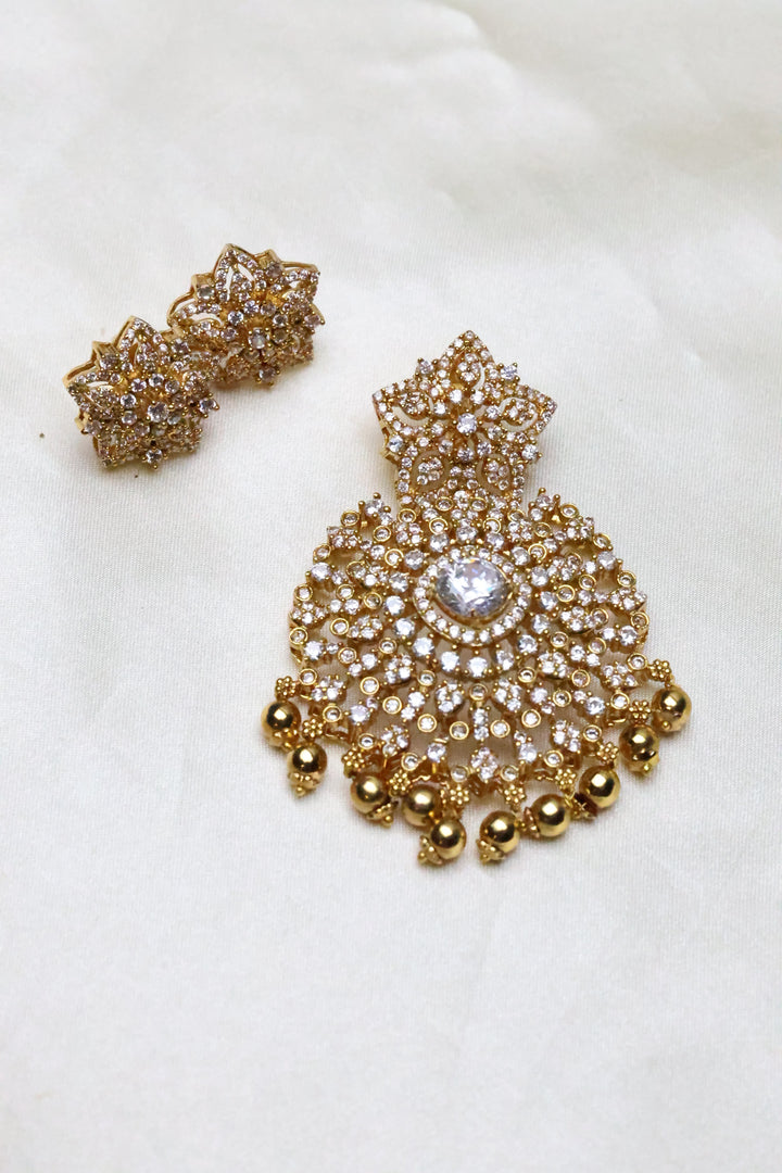 Floral Burst Pendant Set [12025]
