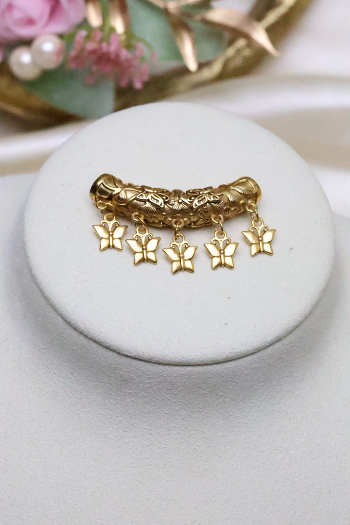 92.5 Silver Butterfly Bloom Pendant [12089]