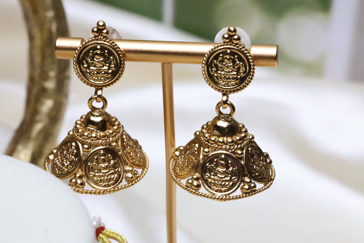 Kerala Style Double Layer Coin Necklace [11478]