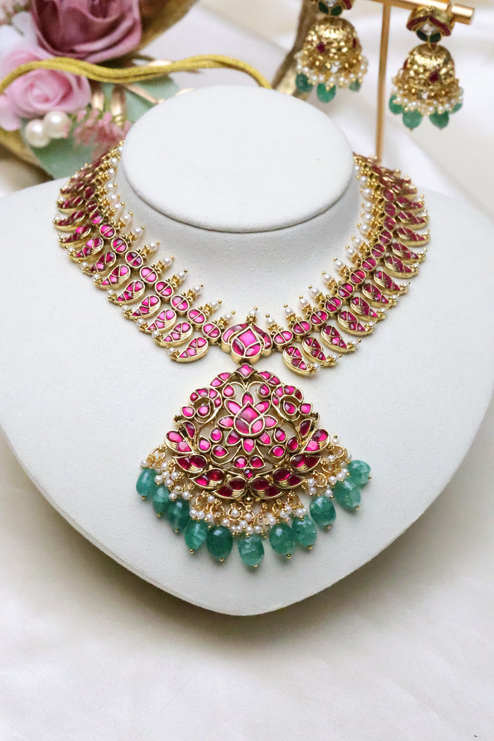 Temple Jadau Necklace [10824]