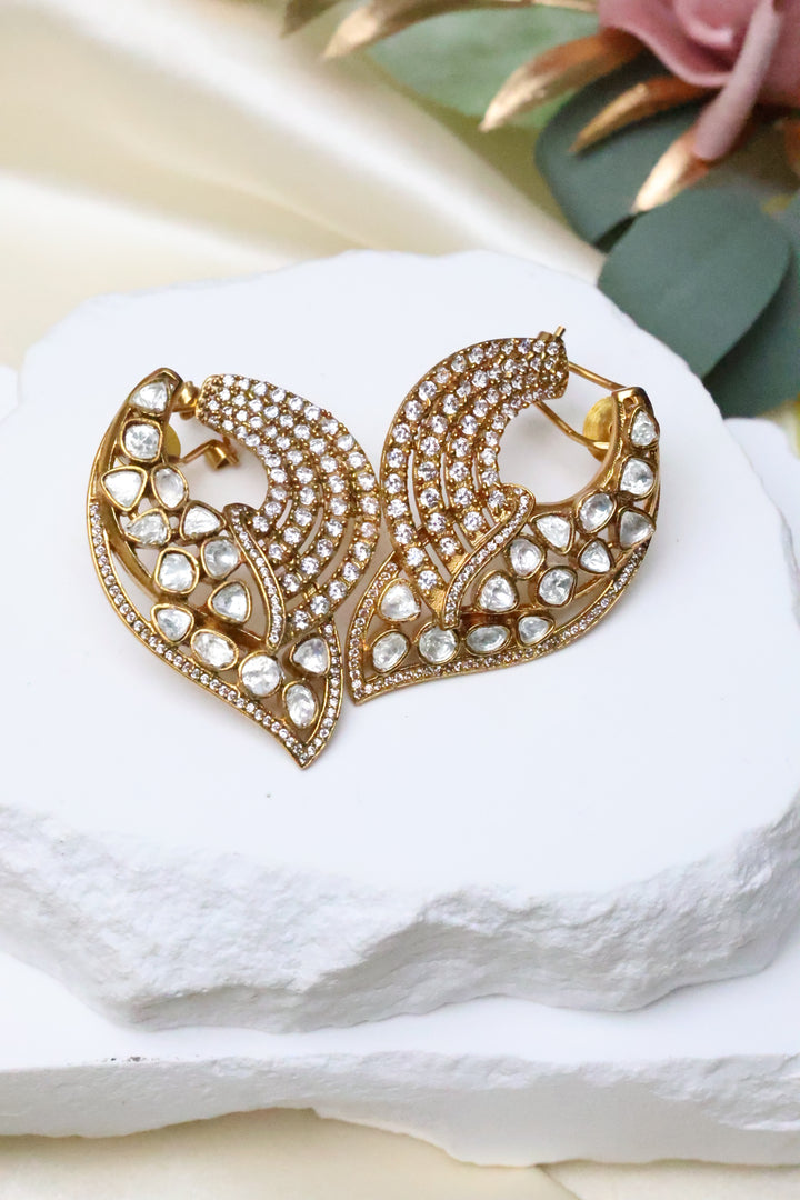 Statement Kundan Earring [10077]