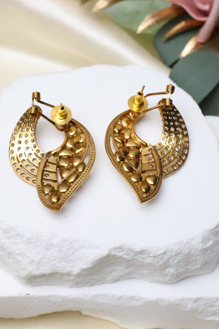 Statement Kundan Earring [10077]