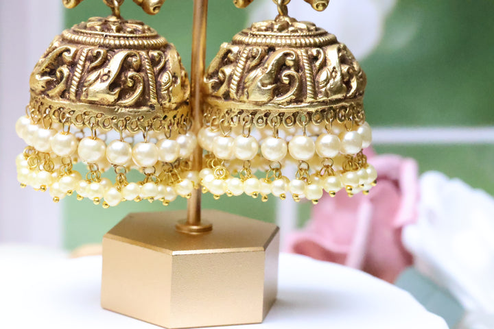 Statement Temple Jhumka [10930]