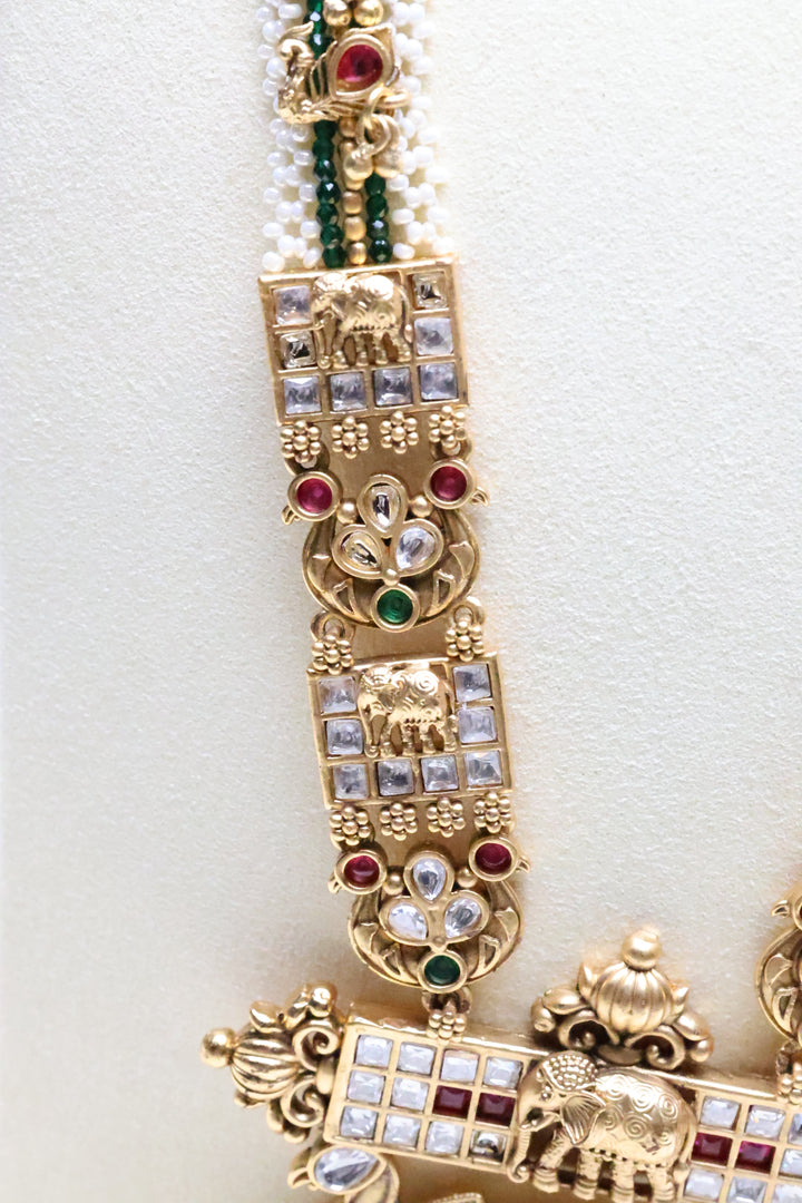Hydrobead and Pearl Statement Mala [8811]