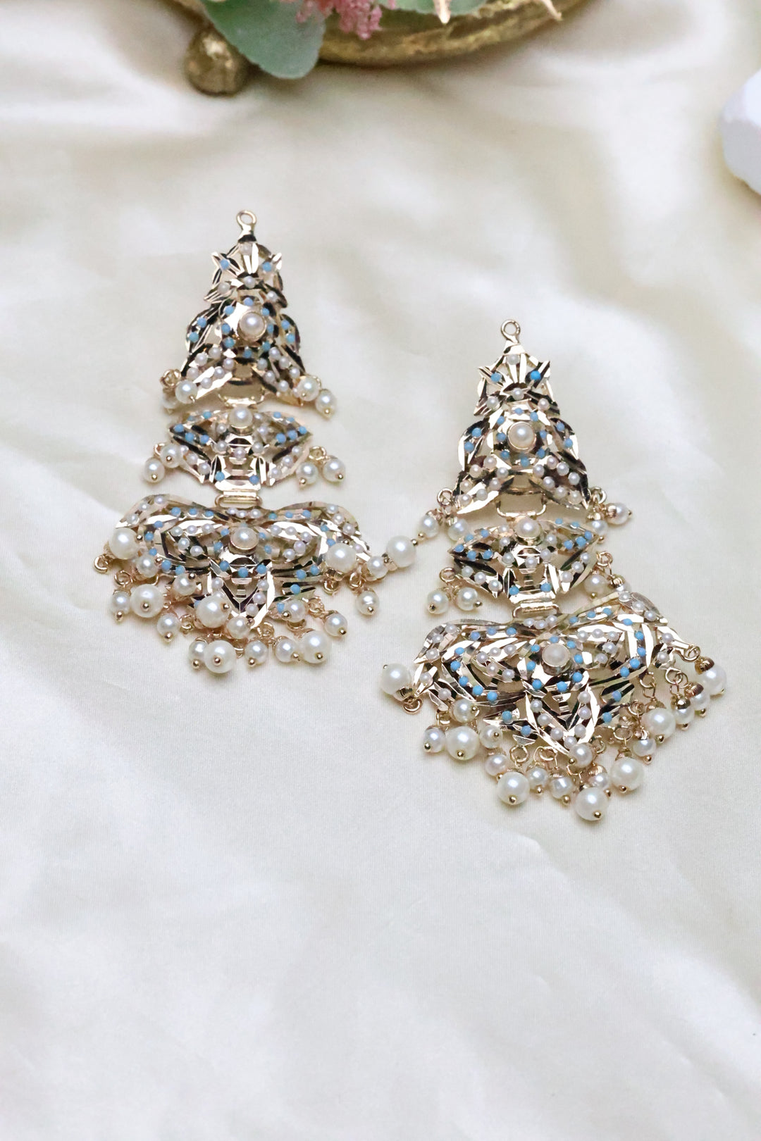 Jadau Statement Earrings [11018]