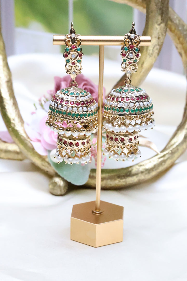 Big Jadau Jhumka [11020]