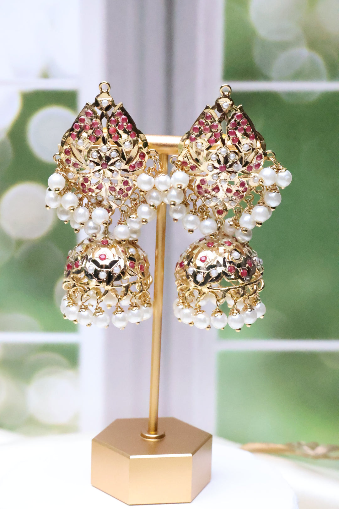 Small Jadau Jhumka [11017]