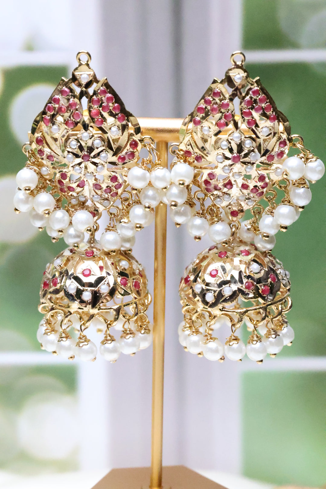 Small Jadau Jhumka [11017]