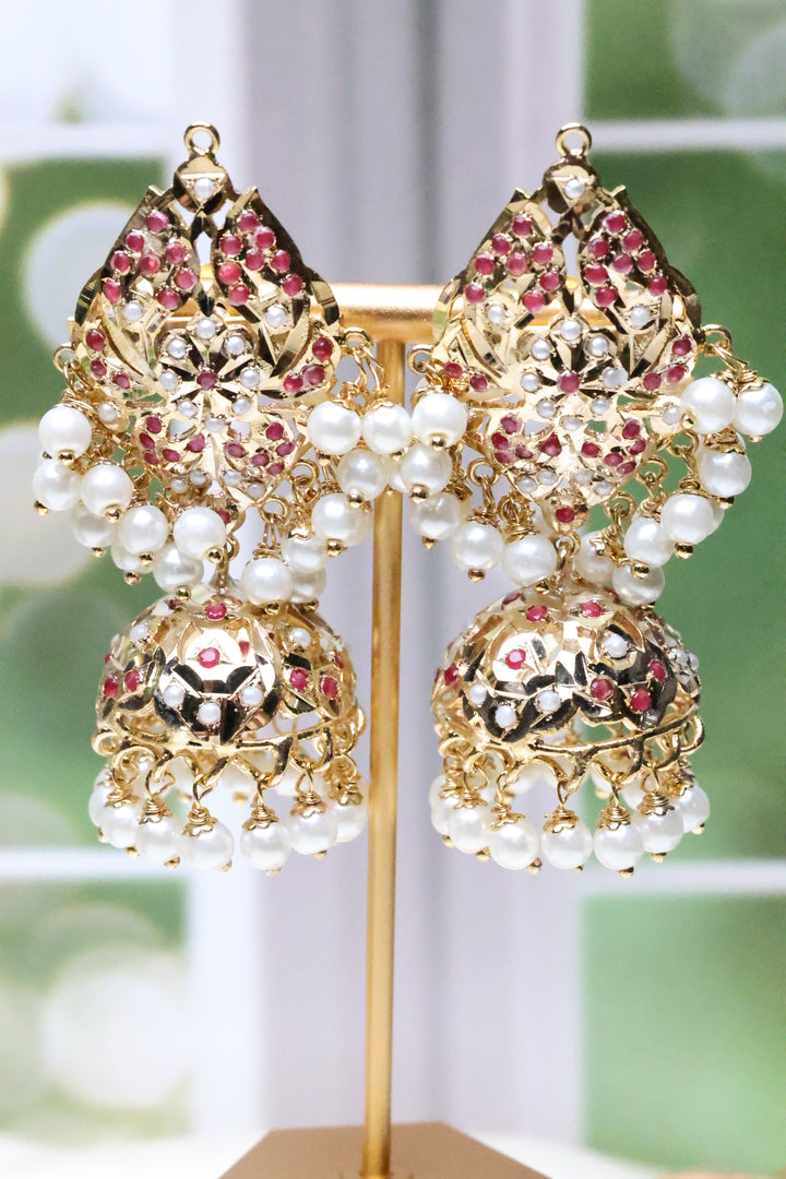 Small Jadau Jhumka [11017]