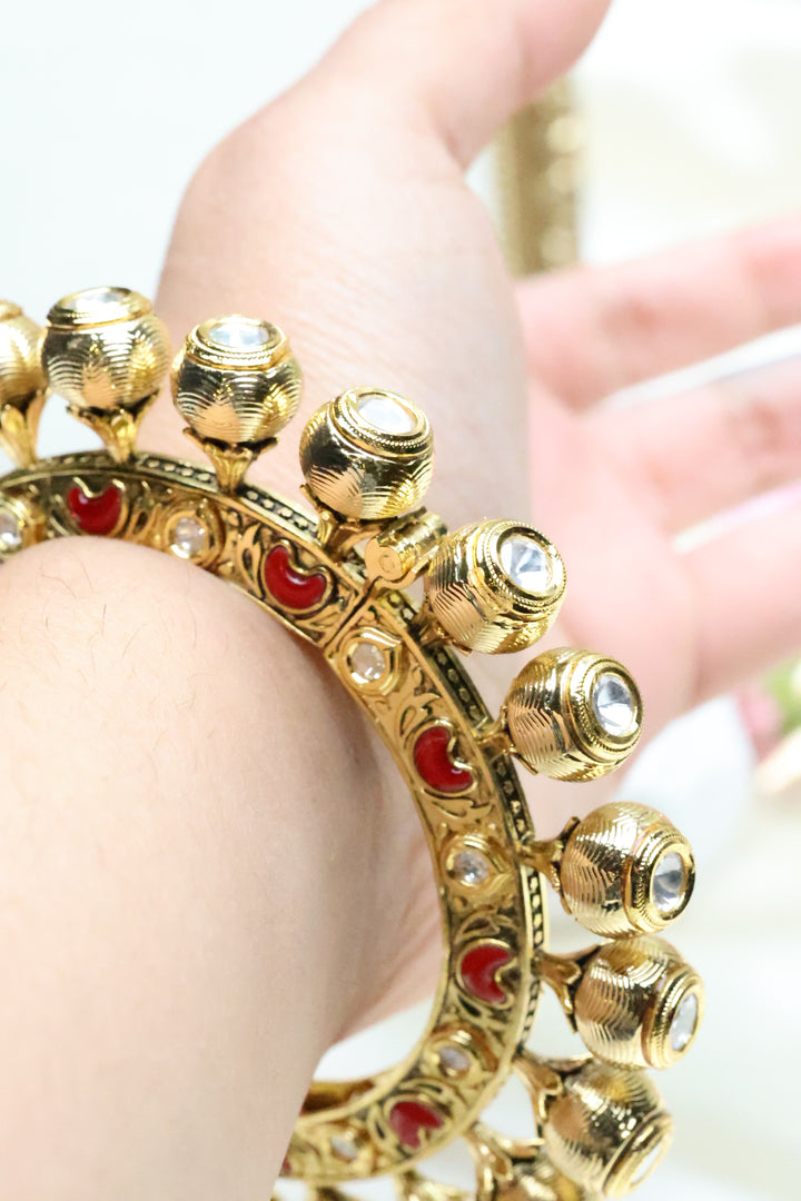 Meenakari Pacheli Bangle [3183]