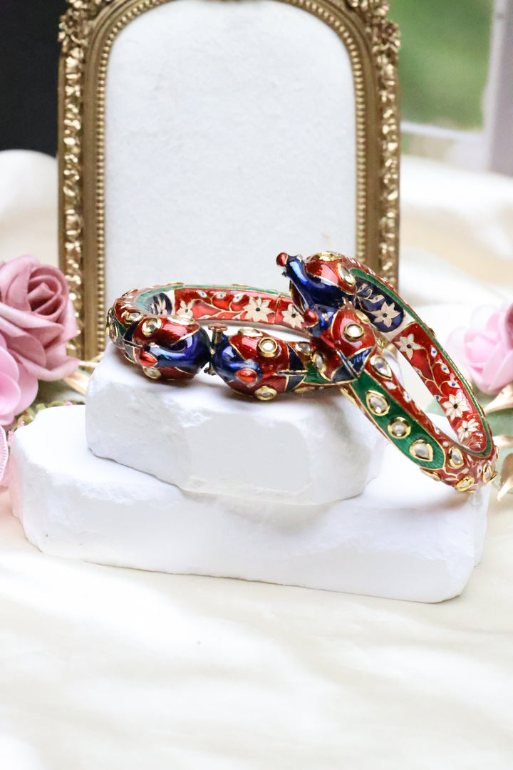 Medium size Peacock Kada [2612]