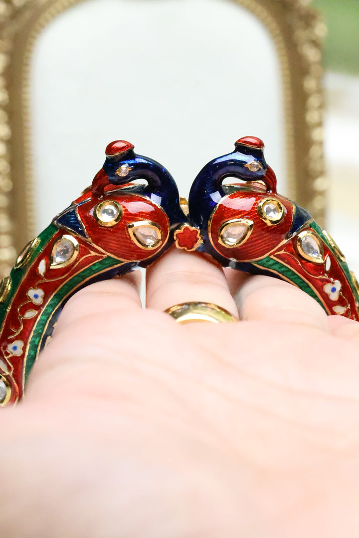 Medium size Peacock Kada [2612]