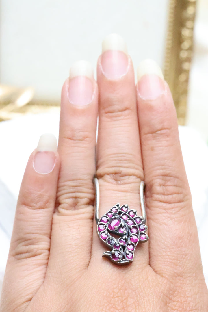 Adjustable SLA Antique Vanki Ring [7454]