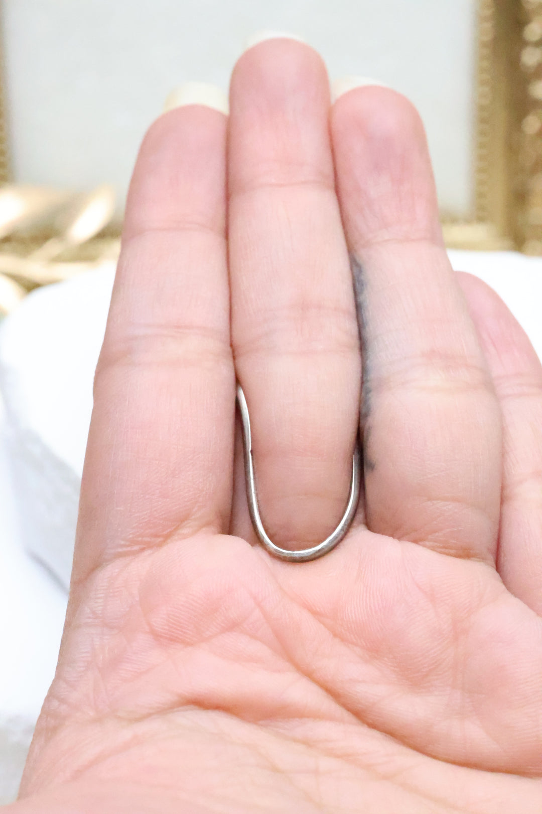 Adjustable SLA Antique Vanki Ring [7454]