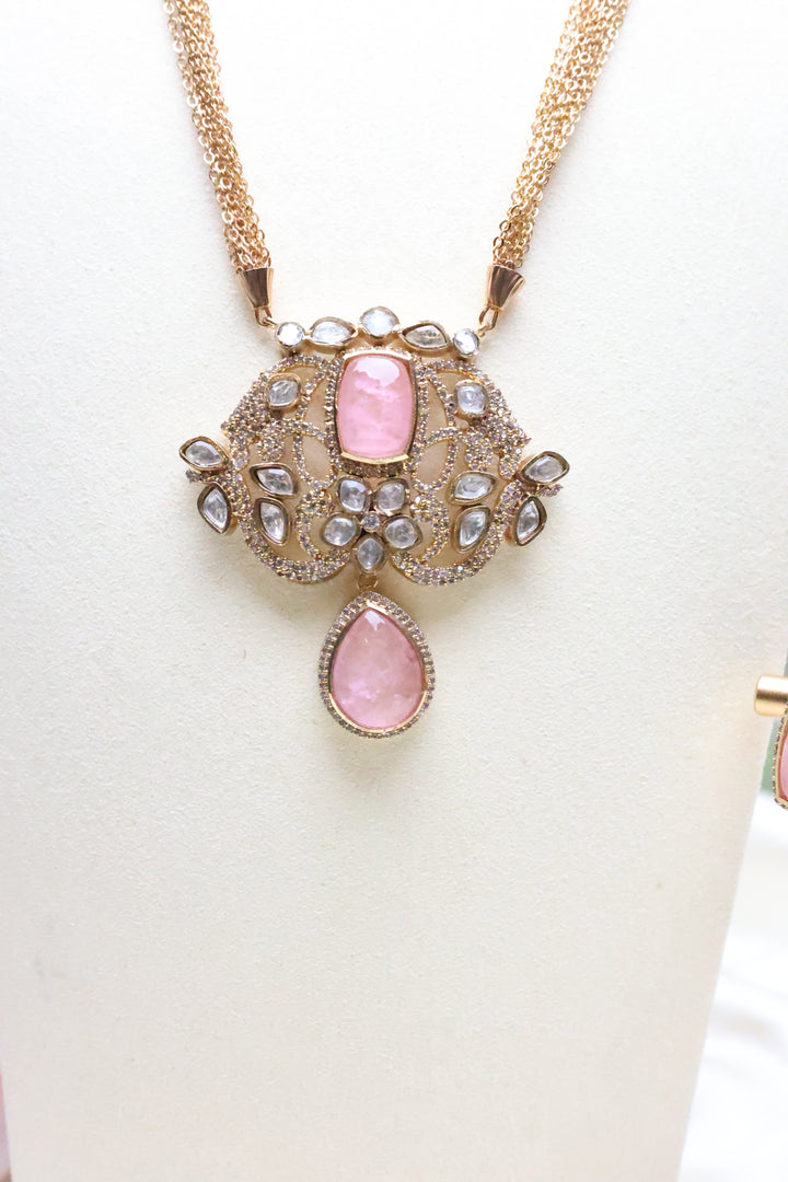 Kundan doublet Pendant set [9886]