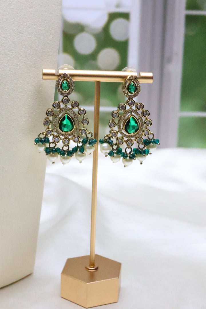 Antique Finish Polki Kundan Necklace [10965]