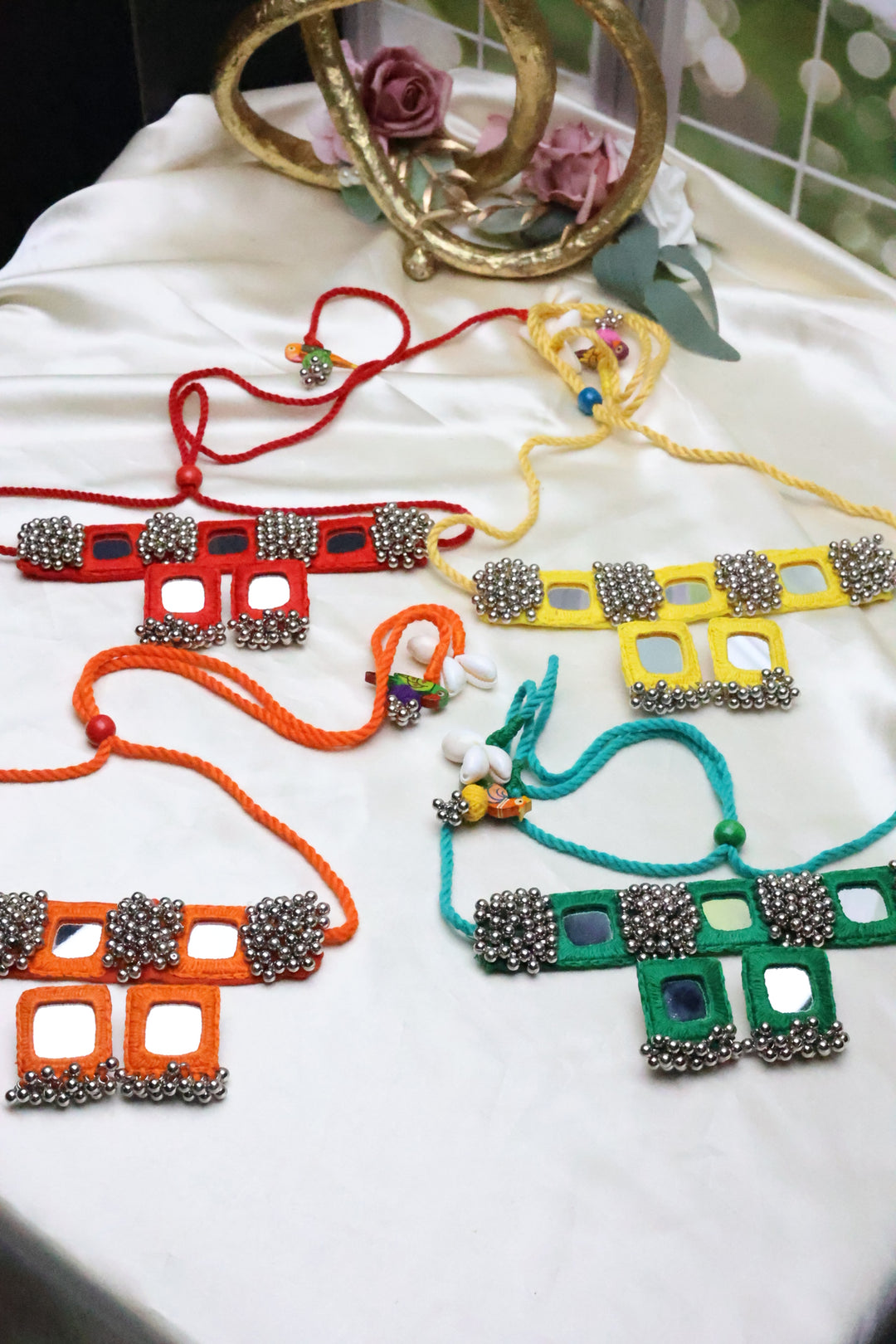 Navratri Collection: Fabric Choker [12360]