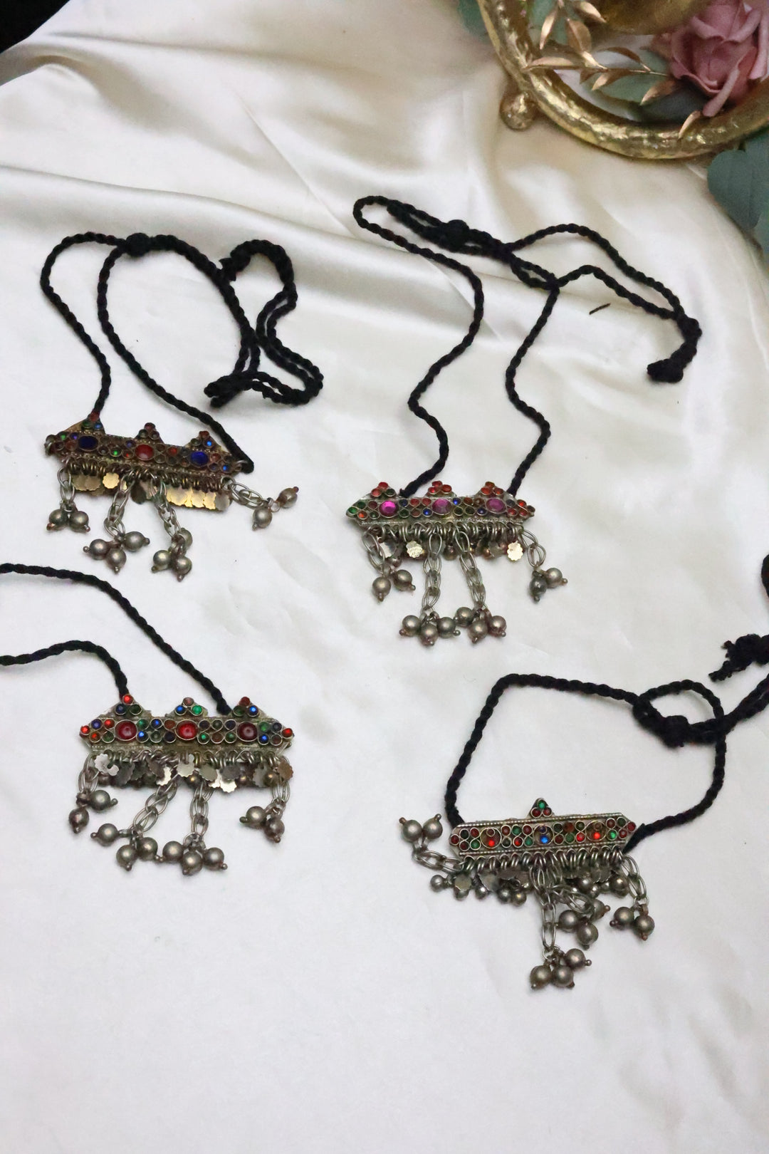 Afghani Collection: Thread Necklace/Choker [12366]