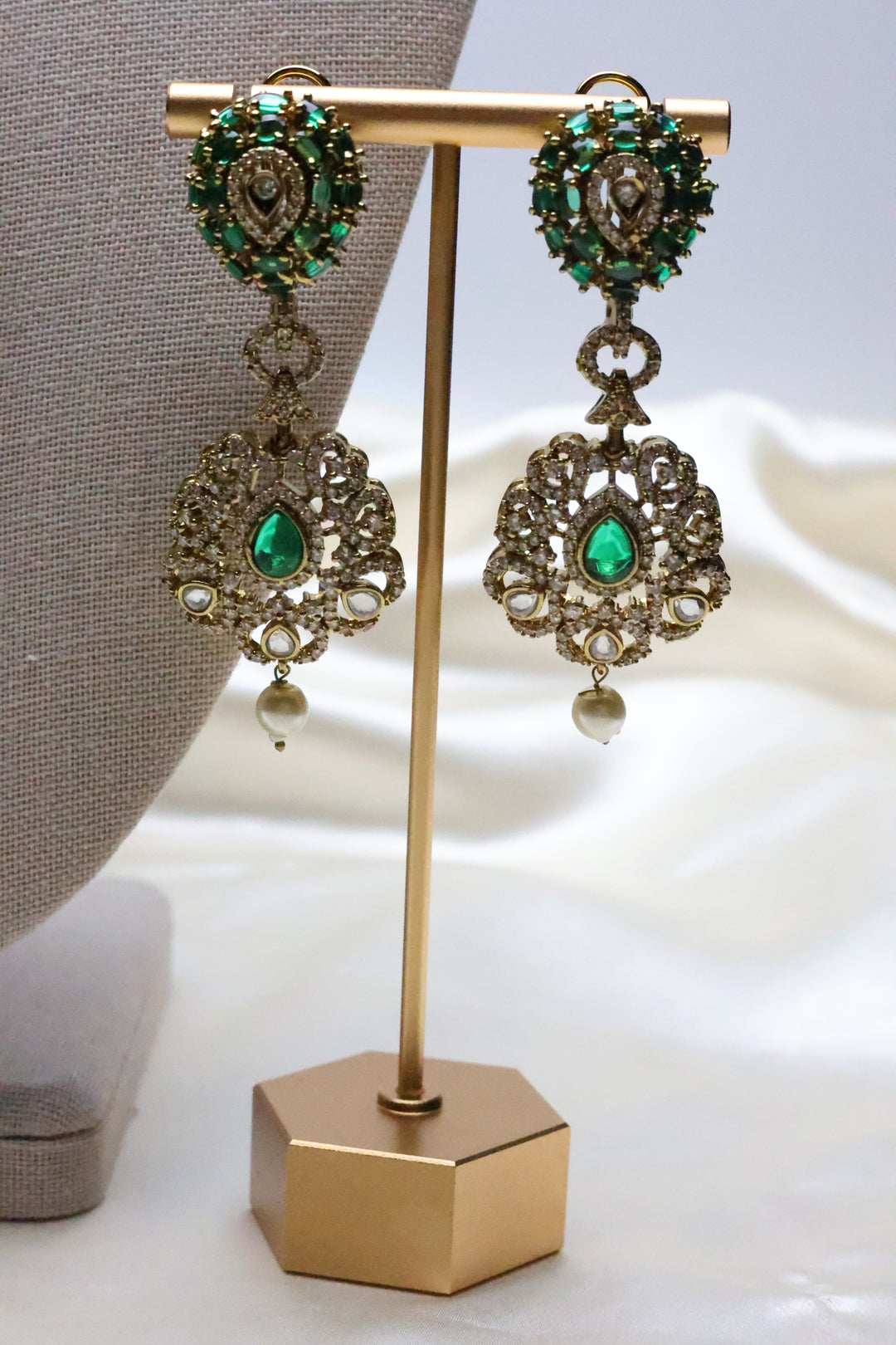 Statement Ruby/Emerald Necklace [12570]