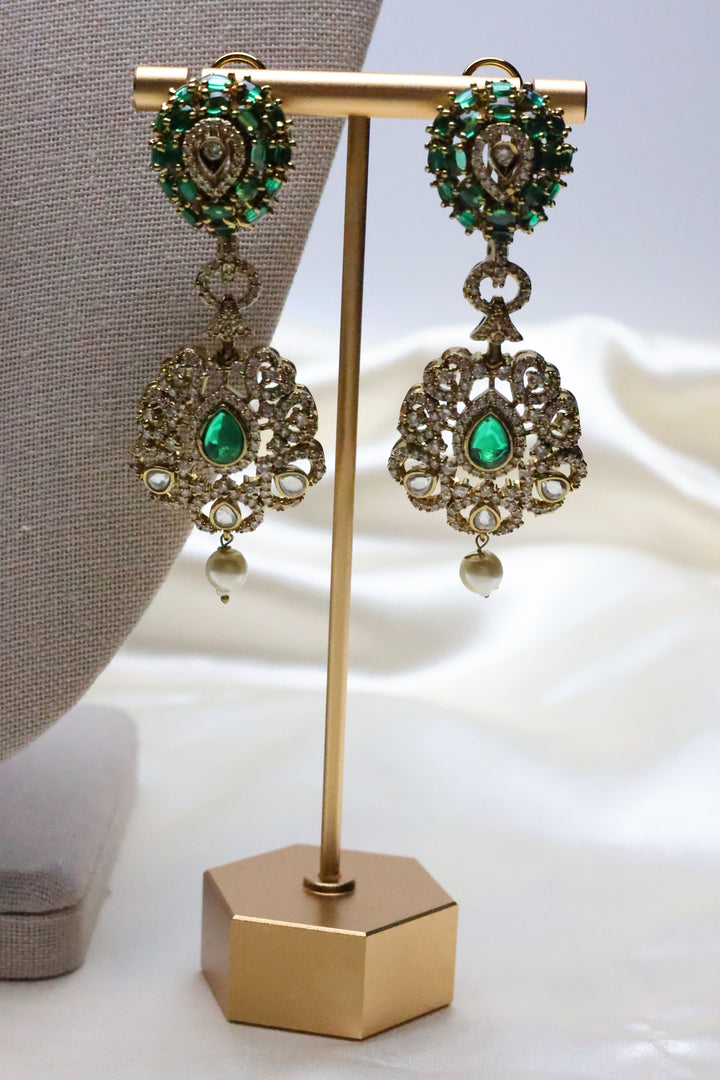 Statement Ruby/Emerald Necklace [12570]