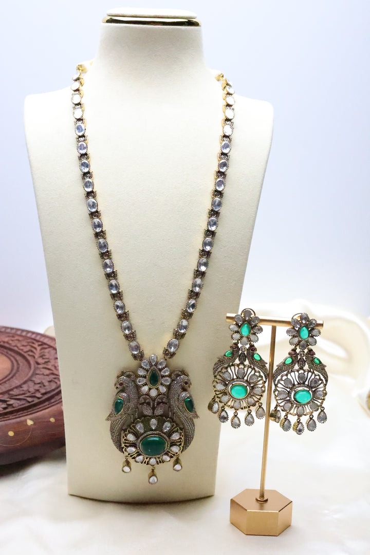 Moissanite Peacock Mala [12229]