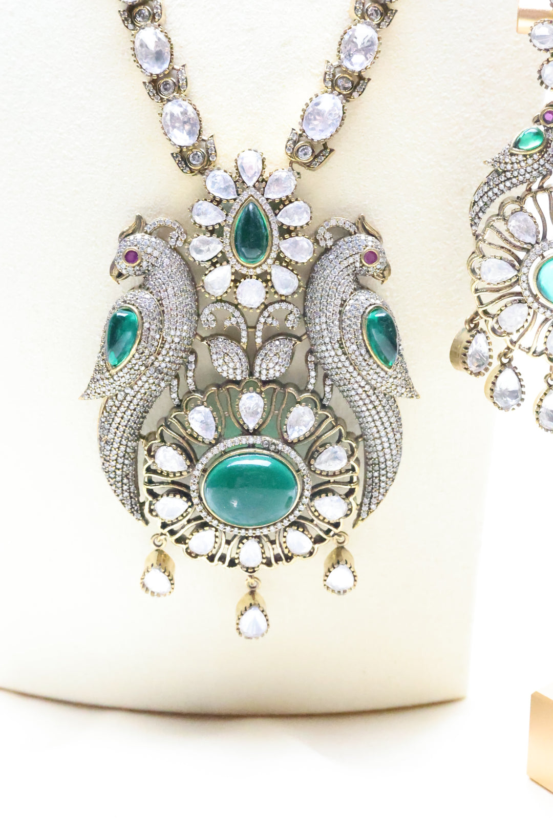 Moissanite Peacock Mala [12229]
