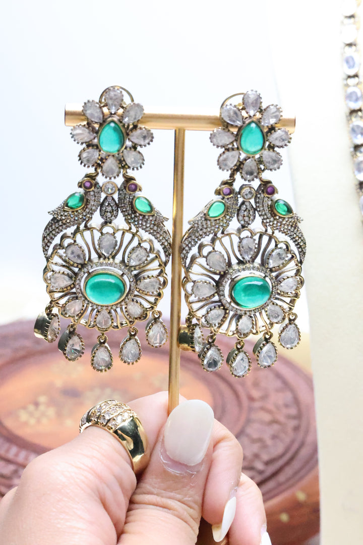 Moissanite Peacock Mala [12229]