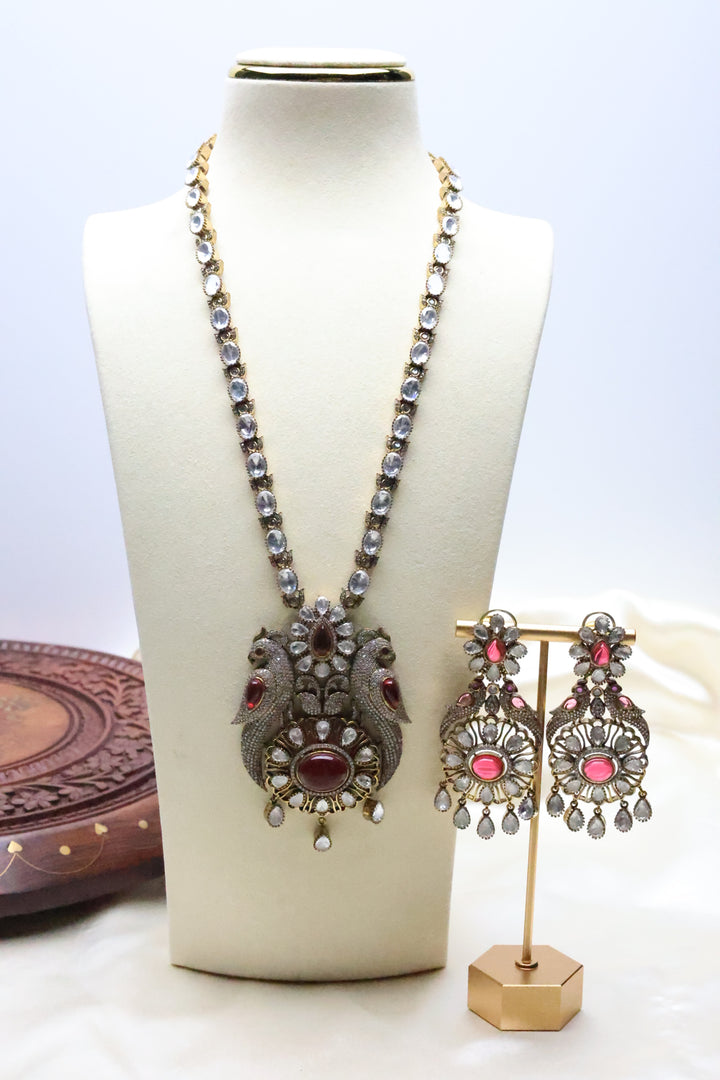 Moissanite Peacock Mala [12229]