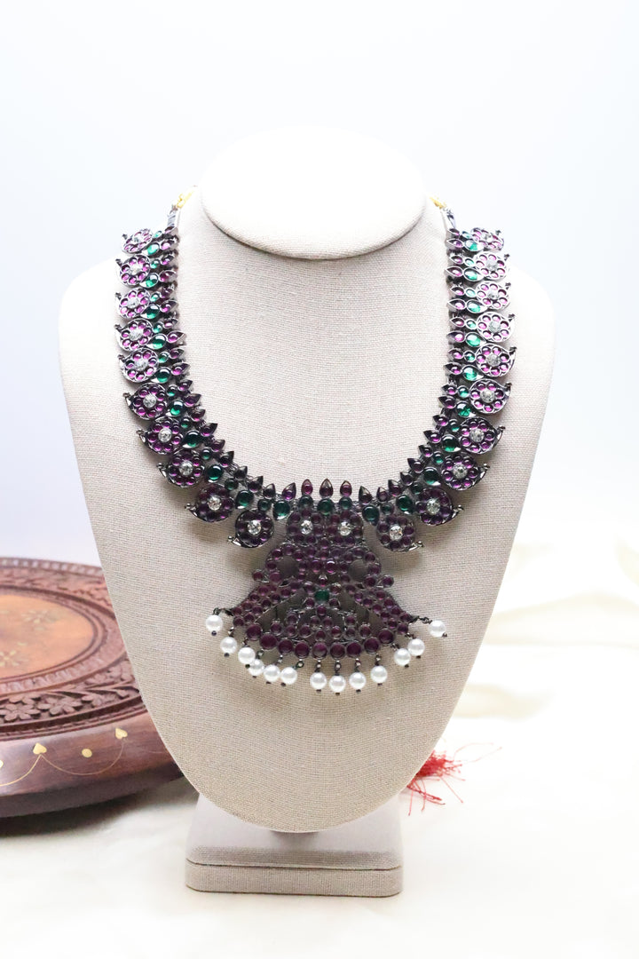 Antique Vintage Statement Necklace [12256]