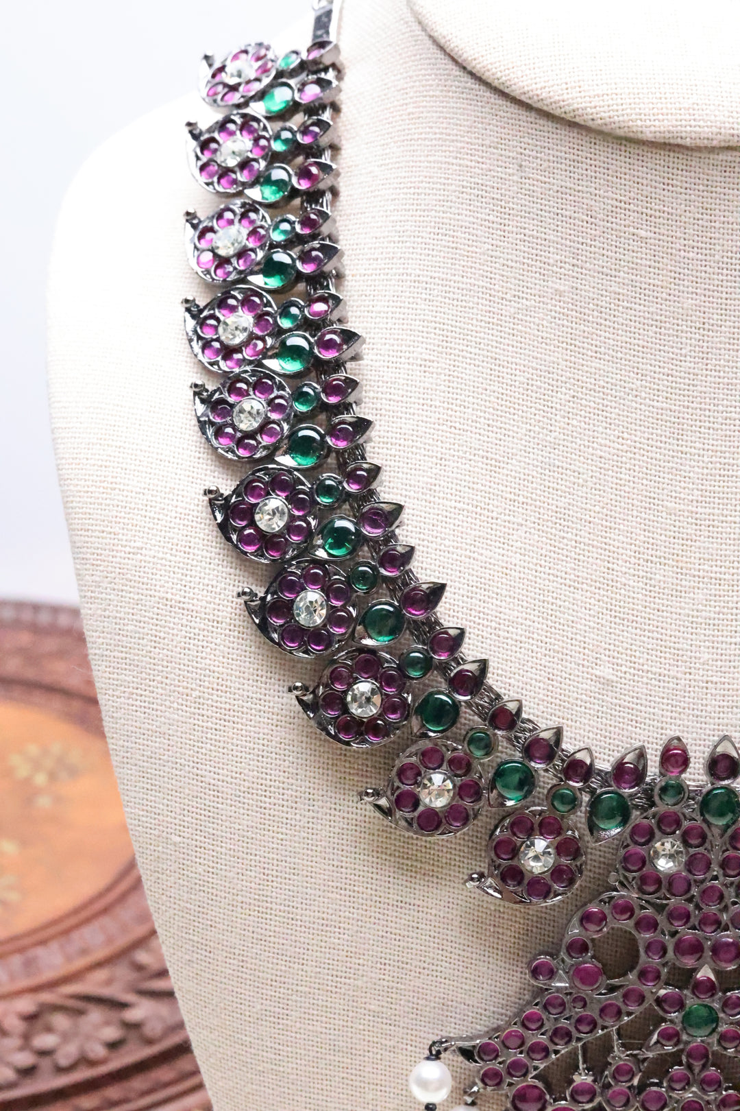 Antique Vintage Statement Necklace [12256]