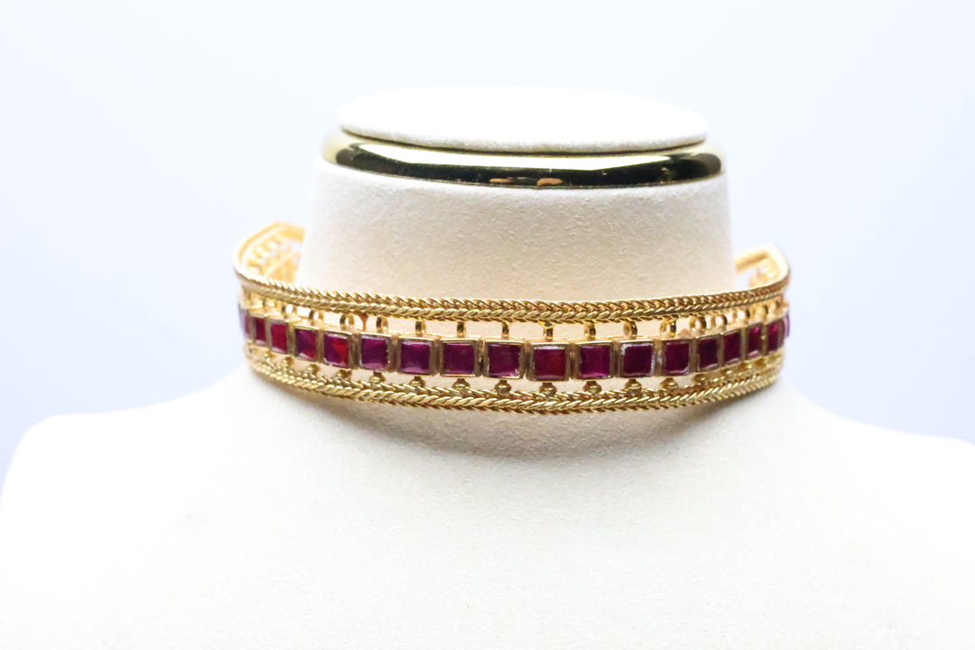 Jadau Kundan Choker (No Earring) [11705]