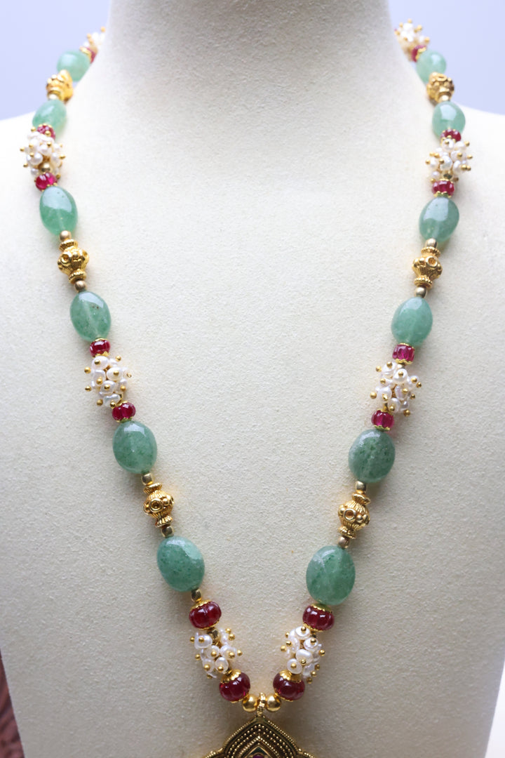 92.5 Silver Fusion Mala (91 gms) [12522]