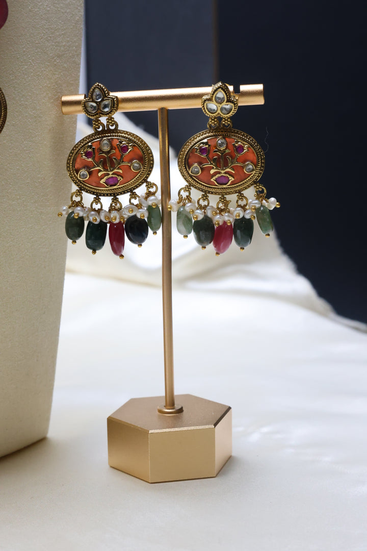 92.5 Silver East-West Oval Fusion Mala (102 gms) [12520]