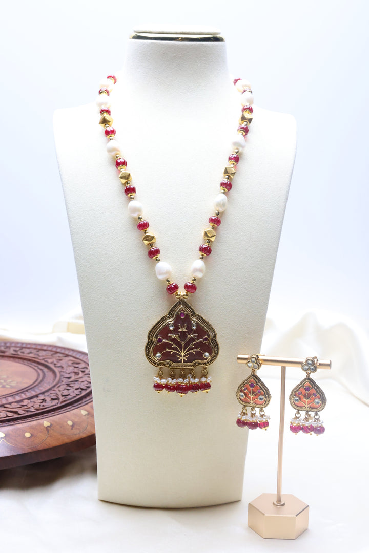 92.5 Silver Fusion Mala (102gms) [12518]