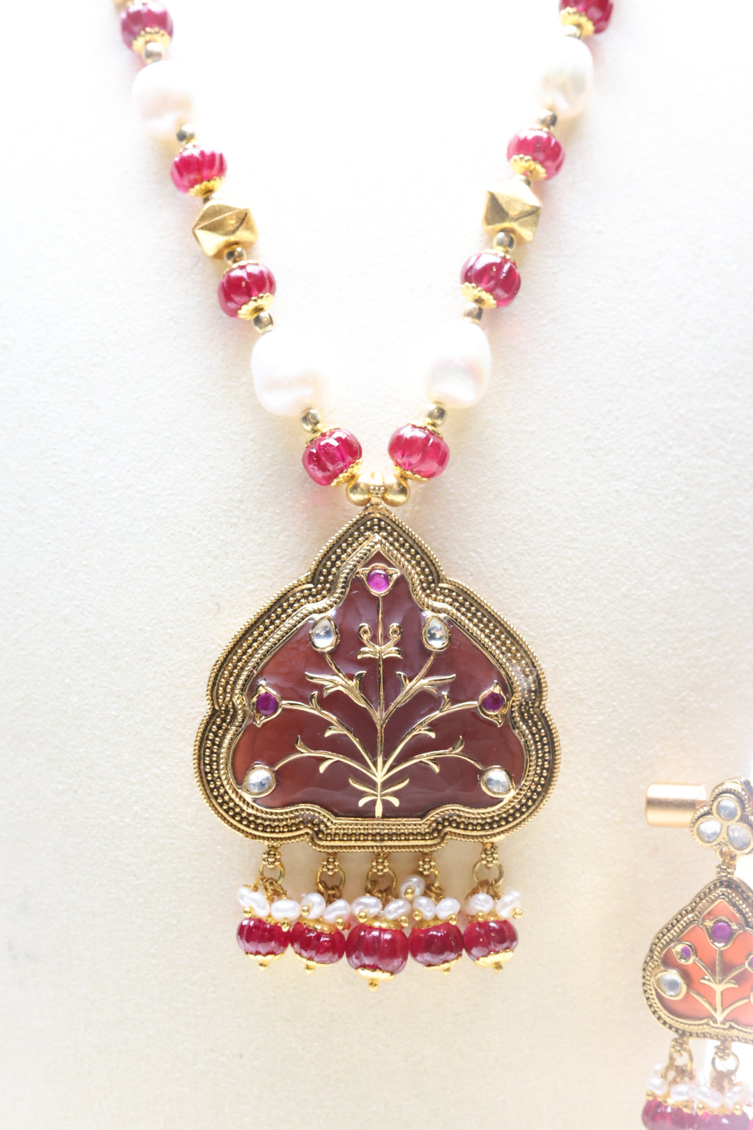 92.5 Silver Fusion Mala (102gms) [12518]