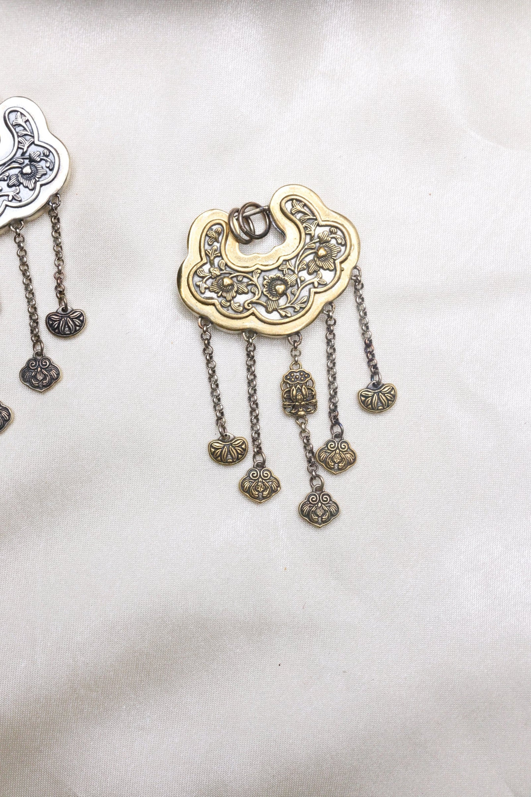 92.5 Silver Two in one Italian Pendant (16.25) [12091]