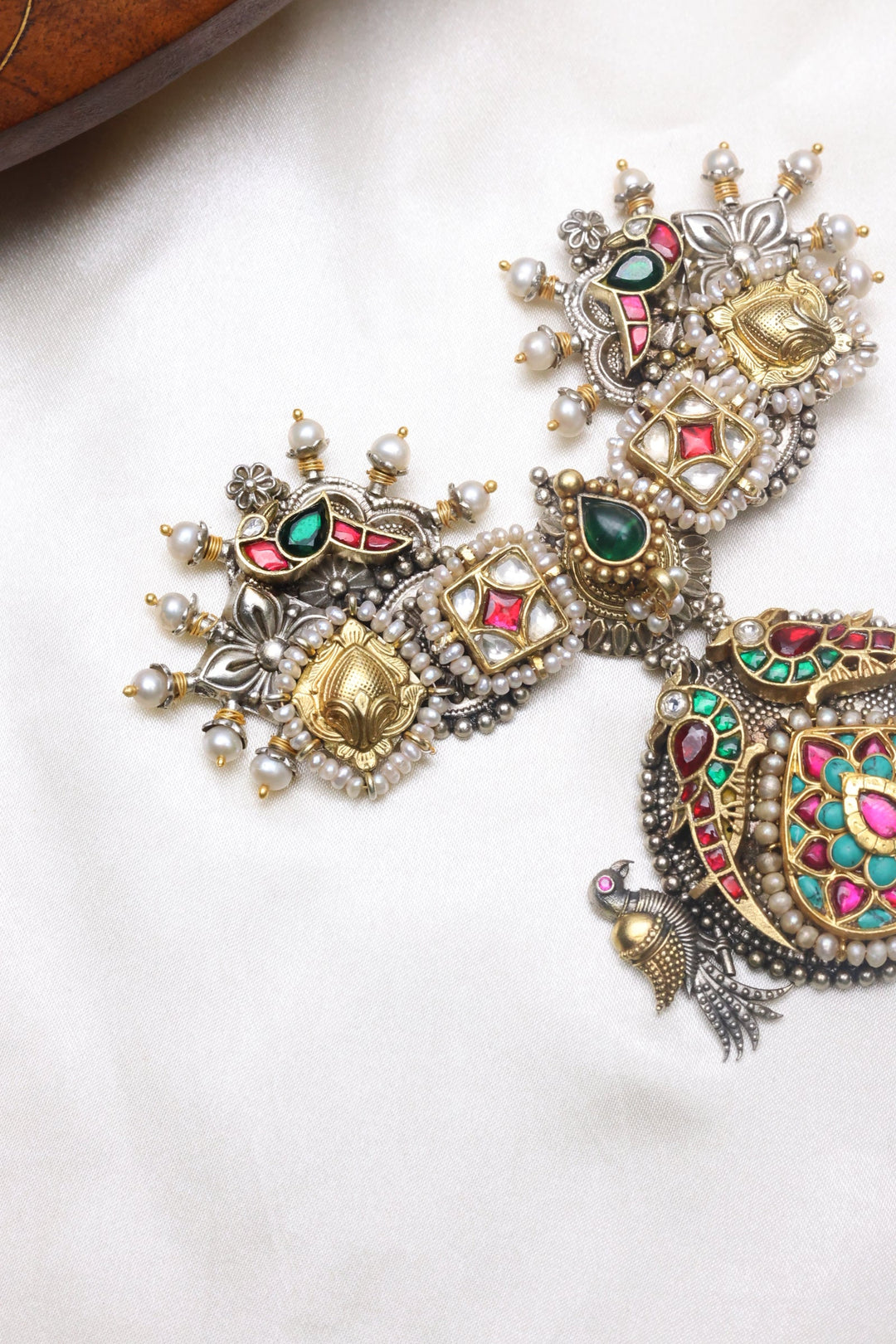 92.5 Silver Two-tone fusion pendant (83 gms) [11973]