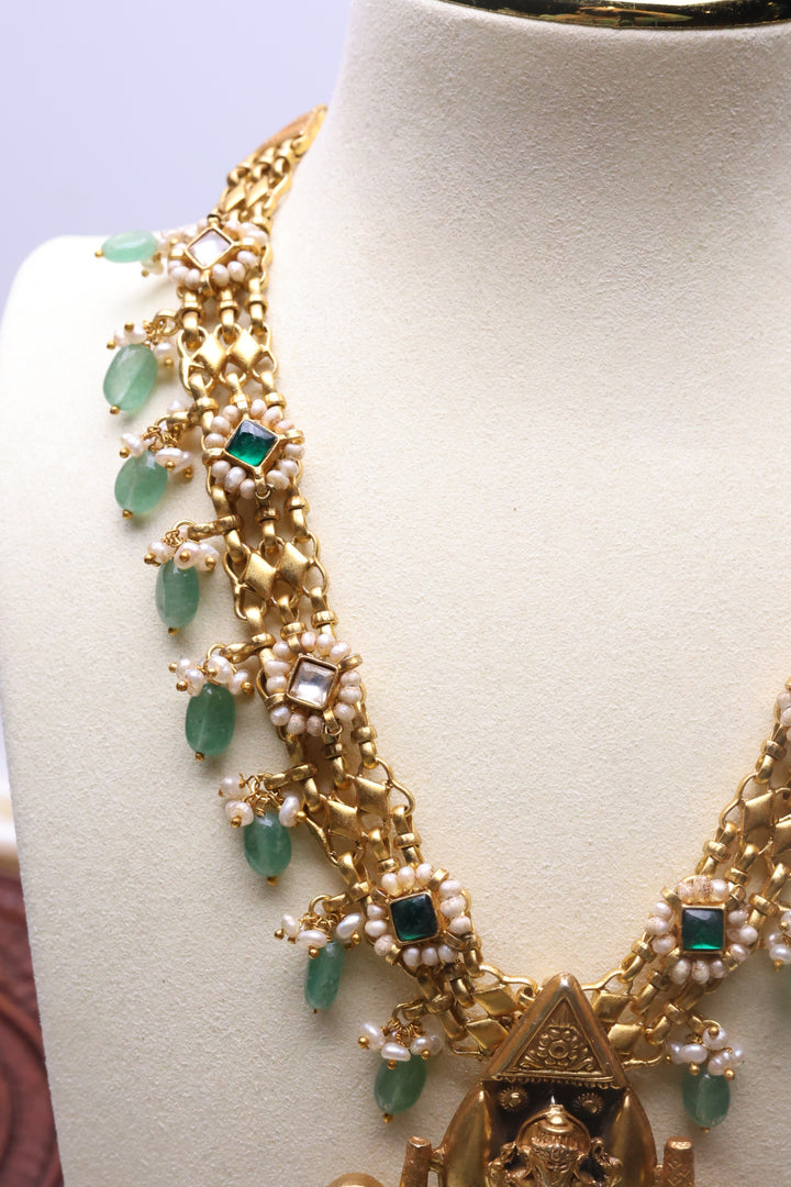 92.5 Silver Fusion Mala Only (164 gms) [12776]