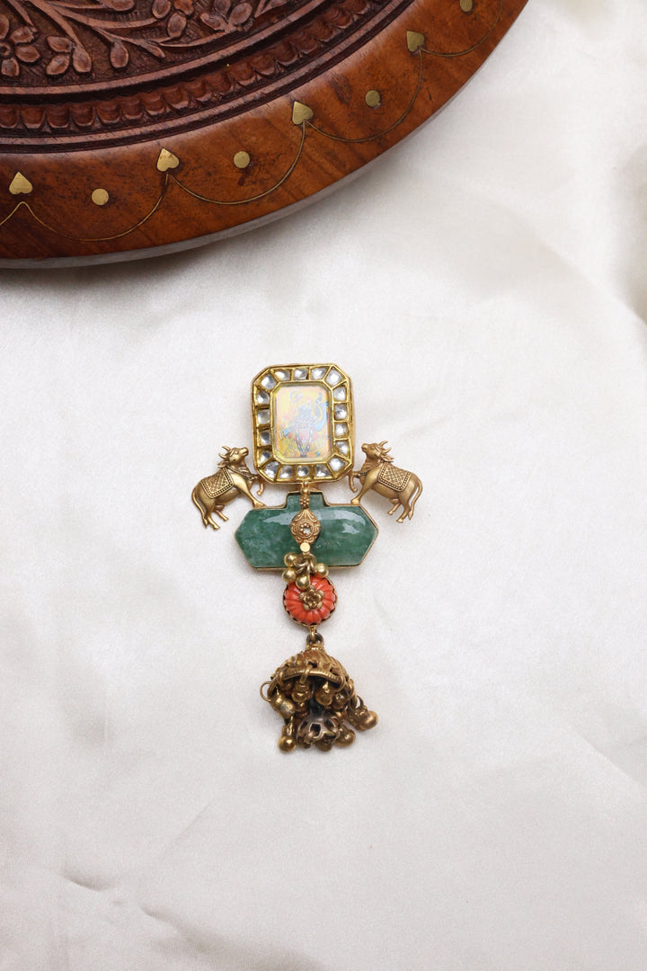 92.5 Silver Fusion Pendant (57 gms) [12811]