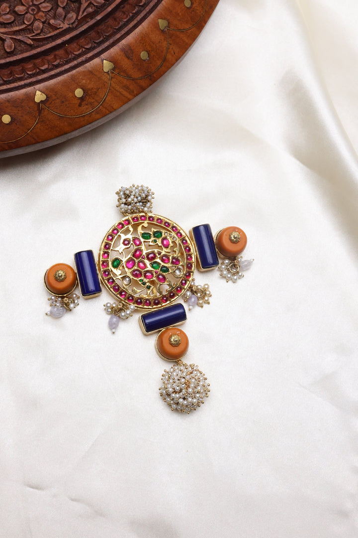 92.5 Silver Fusion Pendant (87 gms) [12530]