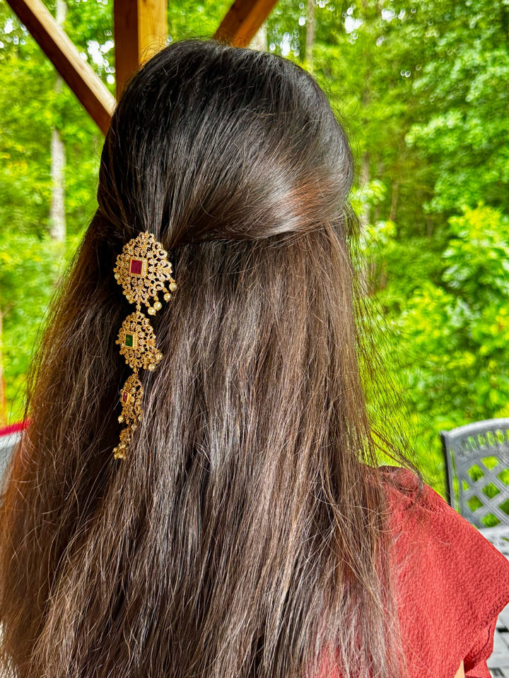 Multi-Stone Hair Accessory [12011]