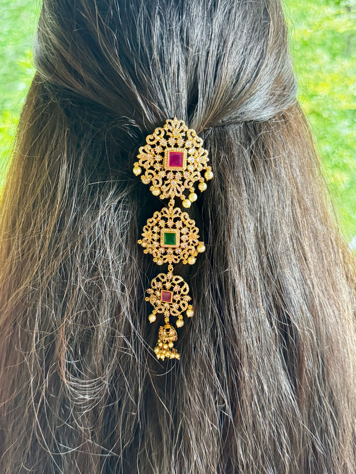 Multi-Stone Hair Accessory [12011]